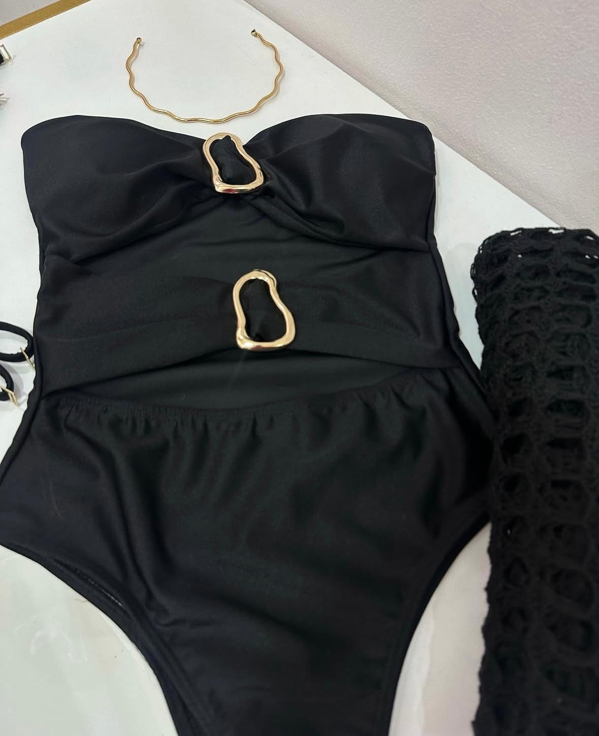 Catalina One Piece Black